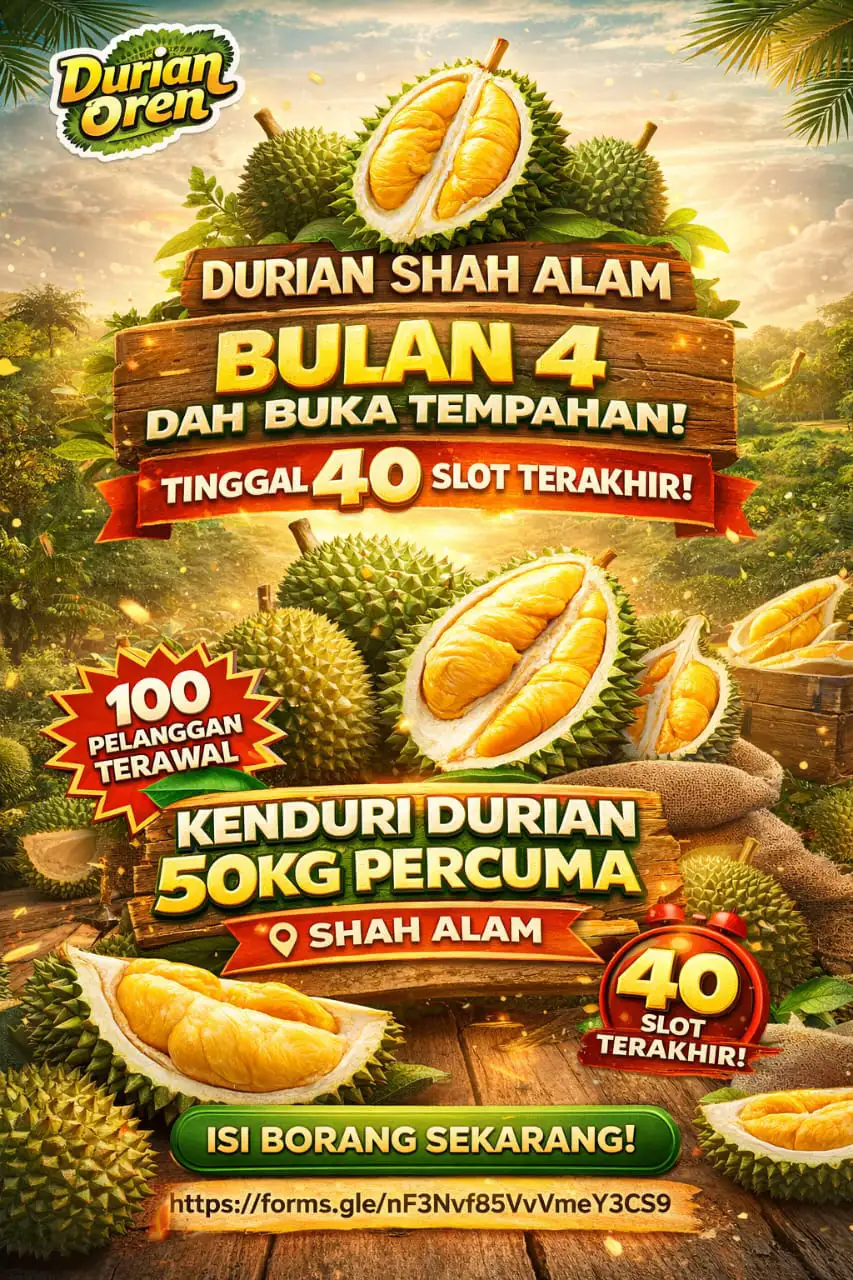 bulan 4 buka tempahan