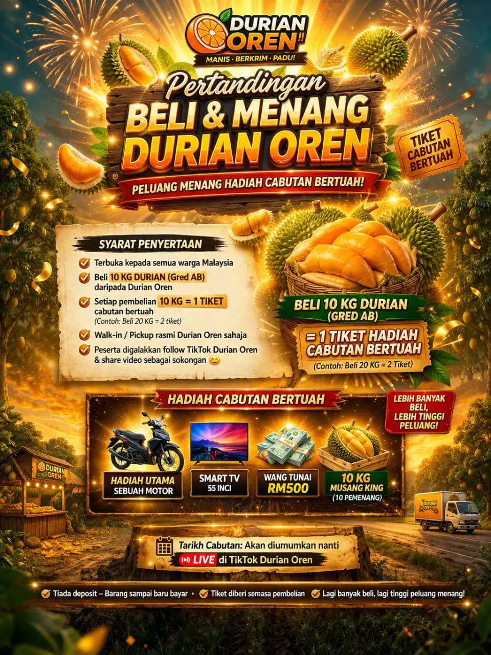 pertandingan beli dan menang